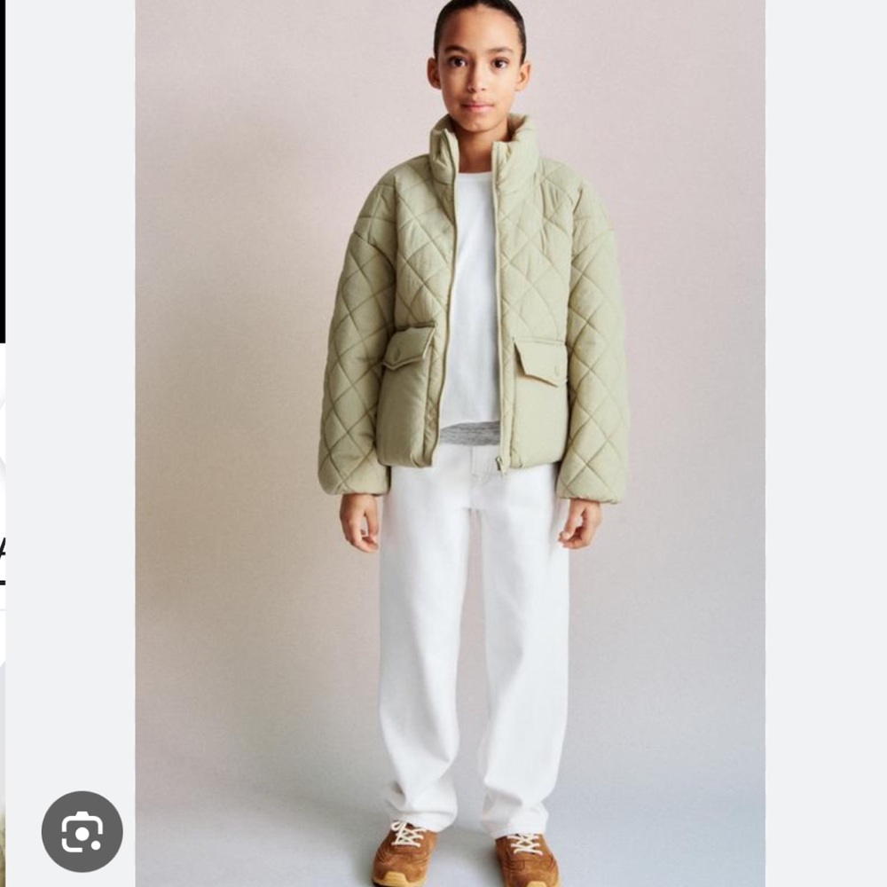 Zara Kids Quilted Puffer Jacket